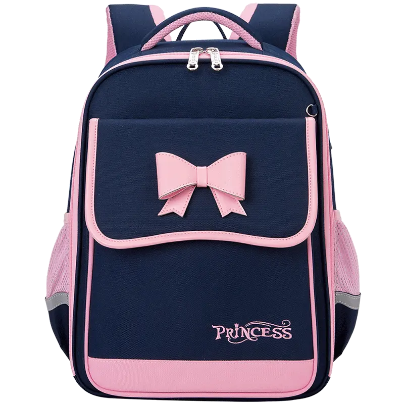 Sacs d'école pour filles Bowknot filles sac à dos élémentaire princesse Bookbag ensembles pour primaire collège sac à dos pour garçons