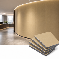 Panneau mural en cristal de carbone, texture métallique en charbon de bambou, panneau décoratif pour bureau, intérieur commercial WYRAX