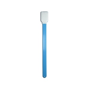 ZHUOJING SW-864B Hisopos de algodón sin pelusa para sala limpia industrial, con cabeza de poliéster y <span class=keywords><strong>punta</strong></span> de PP, <span class=keywords><strong>azul</strong></span>/verde, 100 unidades/bolsa - Product Image 1