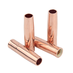 Copper Plated MIG Welding Torch Nozzle 200A 75mm Thickened Protective Cover For Metal Welding - Product Image 1
