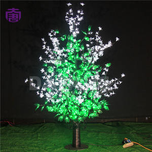 Luz LED para árbol de color lila, impermeable, de primera calidad, para exteriores, iluminación luminosa para jardín, paisaje, patio, camino y decoración de jardín, en venta. - Product Image 3