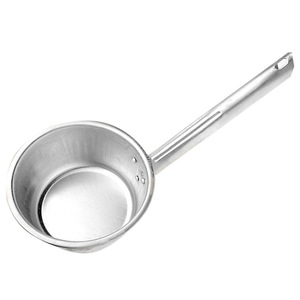 Aluminum Water Ladle With Long Handle And Short Handle For Kitchen Use Silver White Color - Product Image 4
