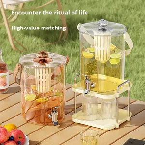 Pichet à Cold Brew de Luxe avec Robinet, Grande Capacité 5L, Théière, Bouilloire à Eau - Product Image 1