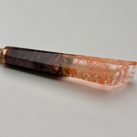 Ensemble de couteaux de cuisine en acier damas de haute qualité Sharp Chef japonais Kiritsuke ensemble de couteaux Santoku