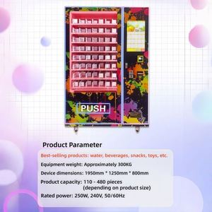 Máquina Expendedora de Bebidas Inteligente Automática con Escaneo de Código de Barras, Pago con Tarjeta, Efectivo y Billetes - Product Image 3