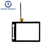 Módulo de Pantalla Táctil Capacitiva LCD de 10.4 Pulgadas, Resolución 1024x768, Clasificación IK10, Uso Industrial, Interfaces USB/I2C