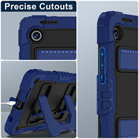 Étui robuste en silicone et PC avec support et sangle d'épaule pour Samsung Tab A11 8.7 2025 X110 X115 X117 Tab A9 8.7 X115N OEM ODM