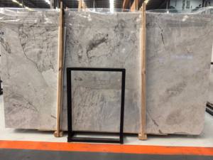 SH taş ufuk gökyüzü gri mermer döşeme için yüksek kalite Modern cilalı DUVAR KAROLARI iç Villa zemin merdiven parlak banyo - Product Image 3