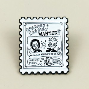 Broches de personnage de bande dessinée, tampons créatifs personnalisés, badges décoratifs en métal - Product Image 1