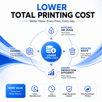 Encre éco-solvant 1L CMYK pour Epson I3200 XP600 DX5 DX7 Impression graphique sur film publicitaire pour vitres de voiture et verre