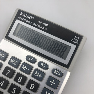 Kadio KD-100B 12 Digit Electronic Calculator Basic Office Use - Product Image 2