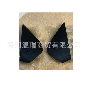 Kia <b>Mirror</b> Cover Triangular Trim <b>Panel</b> 861801C000 861901C000 Left Right Pair Plastic Full Set - Product Image 1
