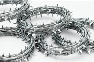 Mercato del sud America acciaio inossidabile 500m 25kgs/roll calibro 15 16 filo spinato zincato a caldo barriera per recinzione a bobina - Product Image 5