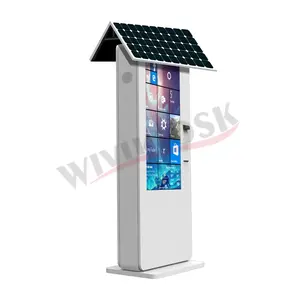 Solar Powered Freien Anpassbare LCD Werbung Media Digital Signage Player