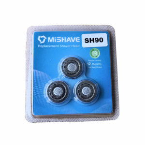 Cabezales de Repuesto para Afeitadora Eléctrica Mishave SH30 SH50 SH70 SH90, de Acero Inoxidable, Resistentes al Agua IPX6, con Alimentación USB, para Cuerpo y Zona del Bikini - Product Image 1