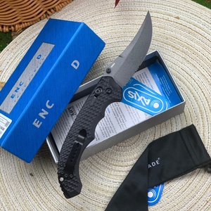 Navaja de Bolsillo Plegable Portátil para Supervivencia y Camping, Hoja S90V con Punta de Lanza, Mango G10, Personalizable OEM para Uso Diario al Aire Libre - Product Image 3