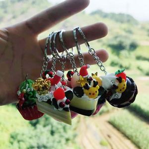 Porte-clés en acrylique en forme de donuts mignons, idéal pour les étudiants et les couples, parfait pour les cadeaux en gros. - Product Image 3