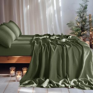 <span class=keywords><strong>Draps</strong></span> de lit verts de l'armée pour noël ensembles de <span class=keywords><strong>draps</strong></span> et taies d'oreiller de noël ensemble de <span class=keywords><strong>draps</strong></span> de lit de luxe en <span class=keywords><strong>lin</strong></span> pur 3 pièces - Product Image 2
