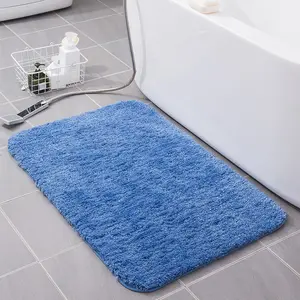 Hot Sales Umwelt freundliche weiche Wasser aufnahme rutsch feste Mikrofaser-Badezimmer teppich matte