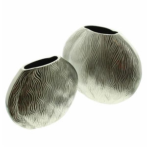 Nouveau design de pots de fleurs en aluminium pour la décoration intérieure, meilleure vente, Vases de décoration de salon, vaisselle moderne - Product Image 1