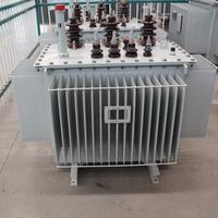Transformador de Potencia Trifásico de Baja Pérdida, Sumergido en Aceite, 500kVA, 10kV-400V, 50/60Hz, para Uso en Exteriores, para Pequeñas Fábricas