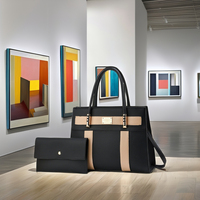 2025 nouveau Sac de luxe tendance chaîne sac à bandoulière léger haut de gamme épissage grande capacité Polyester doublure fermeture éclair PU matériel
