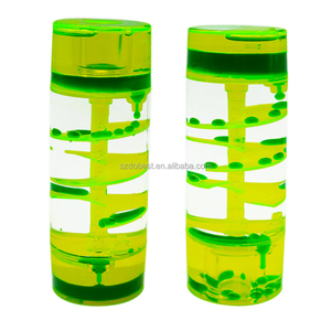 Temporizador Líquido <span class=keywords><strong>de</strong></span> Acrílico Personalizado para Niños, Decoración Líquida con Gotas <span class=keywords><strong>de</strong></span> Agua y Arena, Juguete Antiestrés para Niños, Estudiantes y Enfoque - Product Image 4