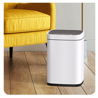 Fabricante AA Sensor de batería Cubo de basura electrónico inteligente Estructura superior abierta Tamaños disponibles 9L 12L 28L 35L