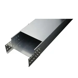 Powder Coated slotted steel cable trunking size,cable trunking price