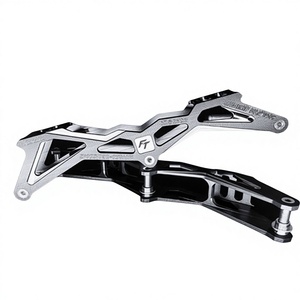 Châssis de patinage de vitesse OEM en aluminium 7075, base résistante aux chocs, 3x100, pour compétition et entraînement, patins à roulettes pour enfants - Product Image 6