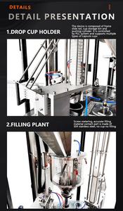 Machine à sceller les capsules de café Nespresso en matériau biodégradable de remplissage entièrement automatique pour granulés de poudre liquide - Product Image 3