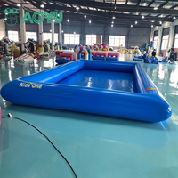 AOYU Grande piscine gonflable extérieure en PVC scellé durable, facile à installer pour enfants et adultes