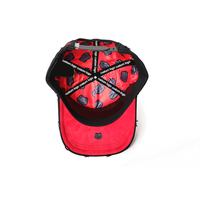 Casquettes de baseball en daim à 5 panneaux avec visière incurvée et doublure en satin, ornées de strass San Judas Tadeo, modèle G5, vente en gros directe usine, Gorras Rico Hats