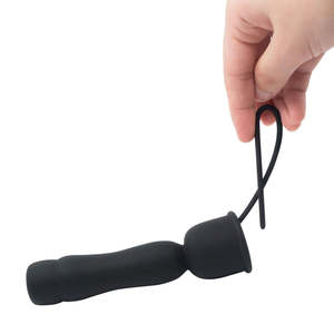 Plug Penieno Vibrante Ricaricabile a 10 Modalità, Dispositivo di Castità Maschile con Funzione di Suzione ed Estensione, Dilatatori Lunghi in Silicone per Uretra - Product Image 5