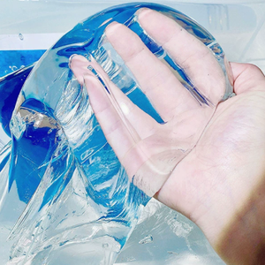 Slime transparent extensible, jouet sensoriel de décompression à presser - Product Image 3