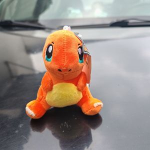 Llavero de Peluche de Pokémon, Lindos Pikachu, Squirtle, Bulbasaur y <span class=keywords><strong>Charmander</strong></span>, Colgante para <span class=keywords><strong>Mochila</strong></span> - Product Image 4