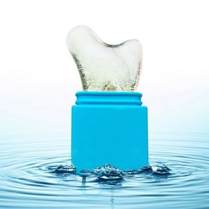 Rodillo Facial de Hielo de Silicona para el Cuidado de la Piel, Masajeador Facial y Ocular Refrescante Portátil, Paquete de Hielo Reutilizable para Terapia de Belleza - Product Image 3