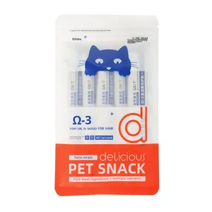 Dilisa Cat Stick Versión en Inglés, Snacks Líquidos para Gatos, Alimento Húmedo para Gatos, 15g, Aumento de Peso, Gráfico de <span class=keywords><strong>Gato</strong></span> de Dibujos Animados, 18 - Product Image 6