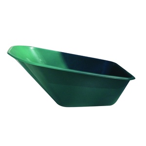 Plateau de brouette en métal galvanisé, pouces, plateau en plastique - Product Image 1