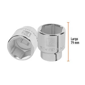 BOX 3 1-11/16" 6-point socket, 3/4" drive, TRUPER - Product Image 3