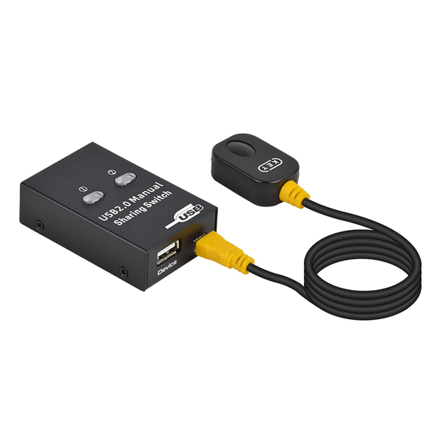 FJGEAR Other Audio & Video Accessories Manual Usb Printer Sharing Switch Usb2.0 2port for Printer ,cameras