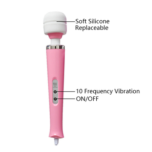 Vibrador de masaje corporal eléctrico portátil japonés Fairy AV, juguete sexual para adultos, varita masajeadora personal de silicona para mujeres. - Product Image 4