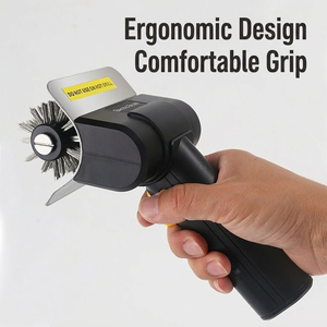 Electric Grill Brush Rechargeable Handheld Wireless Electric BBQ Grill Cleaning Brush for Grill <b>Racks</b>, Smoker, Grill <b>Plate</b> - Product Image 4