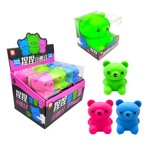 Caja Sorpresa <span class=keywords><strong>de</strong></span> <span class=keywords><strong>Juguetes</strong></span> Sensoriales <span class=keywords><strong>de</strong></span> Osito Kawaii, Suaves, Elásticos y Antiestrés - Product Image 6