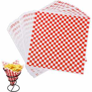 Papel Encerado para Alimentos, Reciclable, con Logotipo Personalizado, Recubierto de PE, Antigrasa, para Sándwiches, Galletas, Pan, Sushi, Recubrimiento de una Sola Cara - Product Image 1