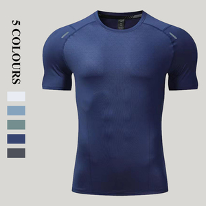 T-shirt Sportiva da <span class=keywords><strong>Uomo</strong></span> Kable ad Asciugatura Rapida, Traspirante, Collo Tondo, per Fitness e Basket, <span class=keywords><strong>Abbigliamento</strong></span> Leggero da <span class=keywords><strong>Palestra</strong></span> - Product Image 2