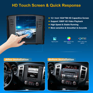 Stéréo <span class=keywords><strong>intelligent</strong></span> sans fil CarPlay Android Auto pour Mitsubishi Pajero V97/Montero 2006 avec navigation GPS et écran tactile de 10,4 pouces - Product Image 3