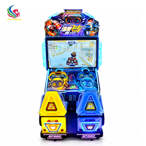 Machine de jeu d'arcade de course à monnayeur pour enfants, simulateur de conduite de voiture 3D, machine de jeu vidéo à vendre - Product Image 4