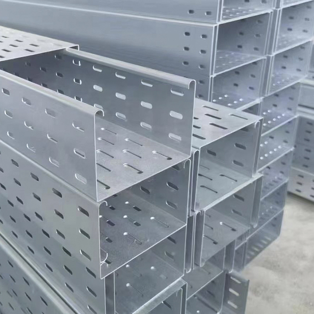 Custom Size Hot-dipped Heavy Duty Perforated Ladder Type Cable Tray