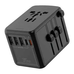 Adaptateur de voyage universel électrique 35W avec chargeurs multi-prises de type C / <span class=keywords><strong>USB</strong></span>-A adaptateurs de voyage <span class=keywords><strong>chargeur</strong></span> de téléphone US/EU/UK/AU - Product Image 2